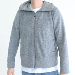 Orage Grey Zip Up Fleece Outdoor Hiking Brand Sweater Size XL